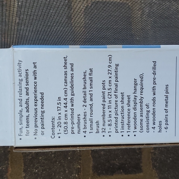 ARTISTS LOFT PAINT BY NUMBER KIT - Picture 5 of 7